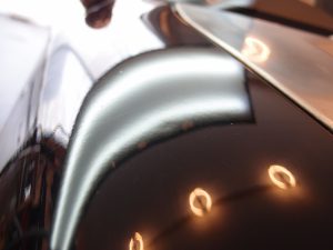 ロードスターデントリペア施工前